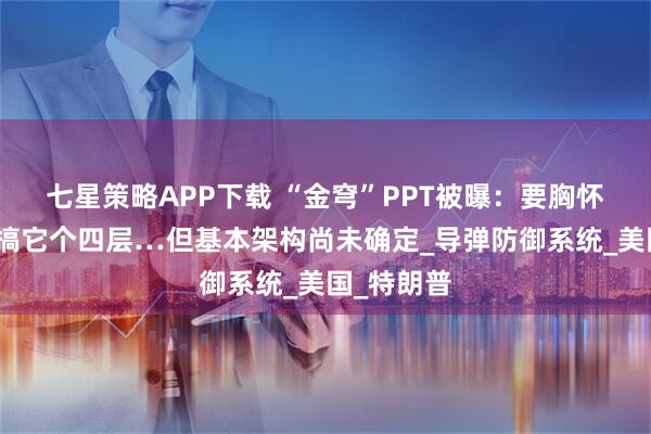 七星策略APP下载 “金穹”PPT被曝：要胸怀大志，先搞它个四层…但基本架构尚未确定_导弹防御系统_美国_特朗普